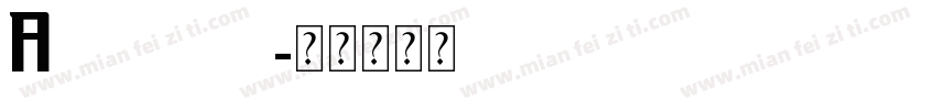 Arial brak字体转换
